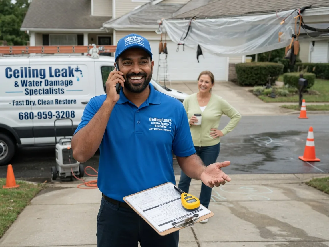 Ceiling Leak Cleanup Masontown, PA FAQs